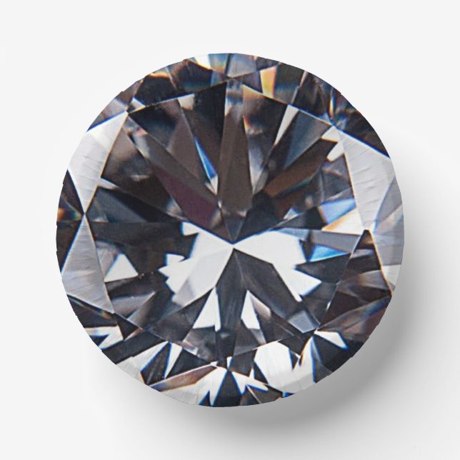 Bols En Carton Plaques de papier d'image Diamond Elegant (Recto)