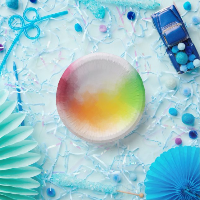 Bols En Carton Rouge rose Jaune Orange Bleu Vert Personnalisé Mod (Fête)