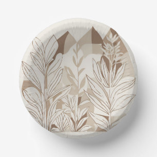 Bols En Carton Rustique Fleur sauvage en terre cuite Boho style p