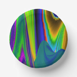 Bols En Carton Summerrainbow, Rainbowart 3D Abstrait