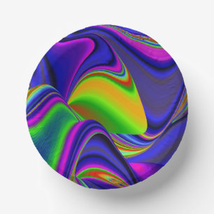 Bols En Carton Summerrainbow, Rainbowart 3D Abstrait