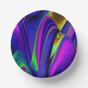 Bols En Carton Summerrainbow, Rainbowart 3D Abstrait