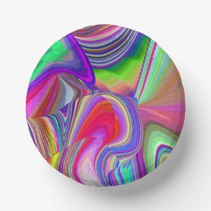 Bols En Carton Summerrainbow, Rainbowart 3D Abstrait