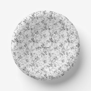 Bols En Carton Un élégant design noir et blanc plein de style