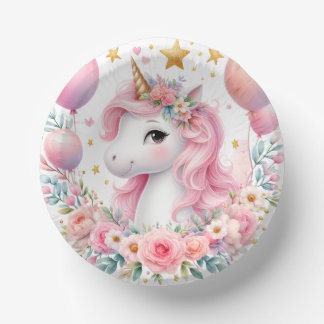 Bols En Carton Unicorne rose