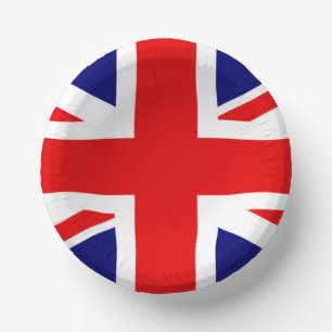 BOLS EN CARTON UNION JACK - LE DRAPEAU BRITANNIQUE     