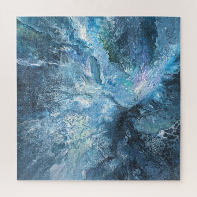 Bolt dans le Puzzle bleu par Iris Grace (Vertical)