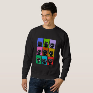 Bolt le sweatshirt masculin de chat