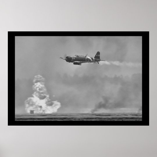 Bombardier japonais de torpille de B5N Kate Poster