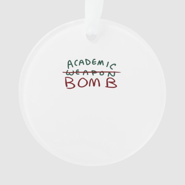 Bombe universitaire surdimensionnée (devant)