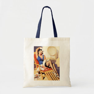 bombe vintage de rockabilly de sac fourre-tout