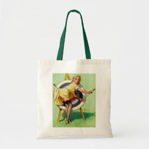 bombe vintage de rockabilly de sac fourre-tout