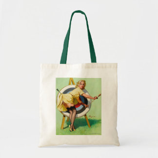 bombe vintage de rockabilly de sac fourre-tout