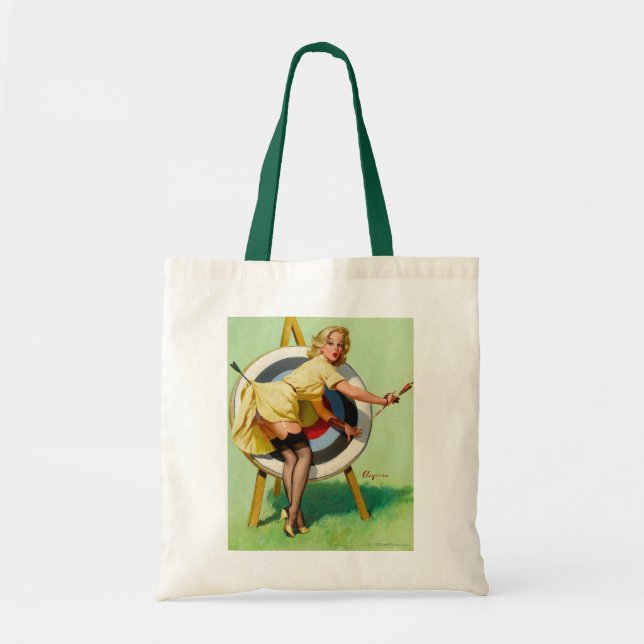 bombe vintage de rockabilly de sac fourre-tout (Devant)