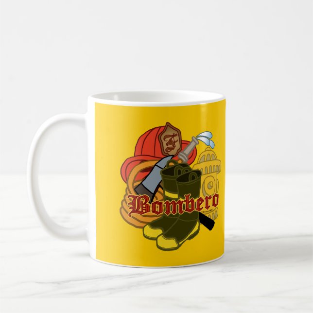 Bombero Pompier mug (Gauche)