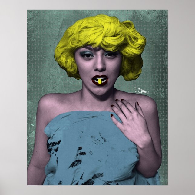 Bombshell POP Art Poster (Devant)