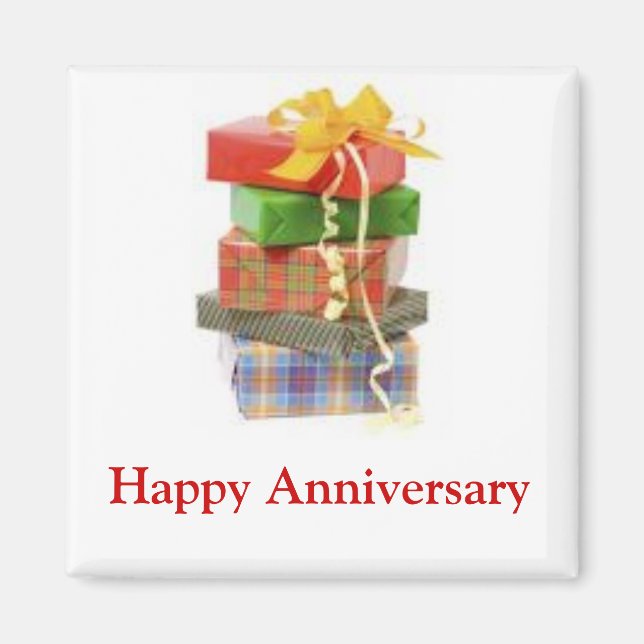 Bon Anniversaire Magnet (Devant)