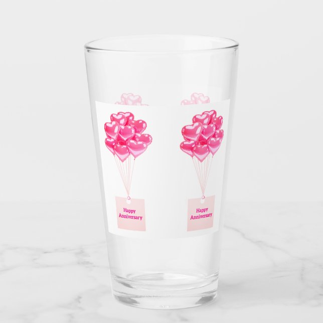 Bon Anniversaire Verre à boire (Devant)