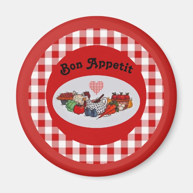 Bon Apetite Magnet (Devant)