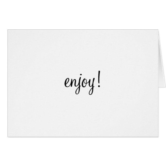 Bon appétit ! (Devant horizontal)