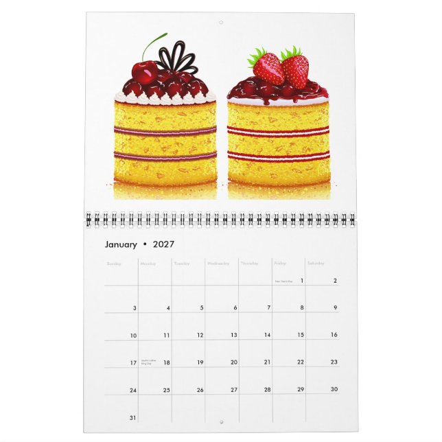 Bon Appetit Calendrier - SRF (Jan 2027)