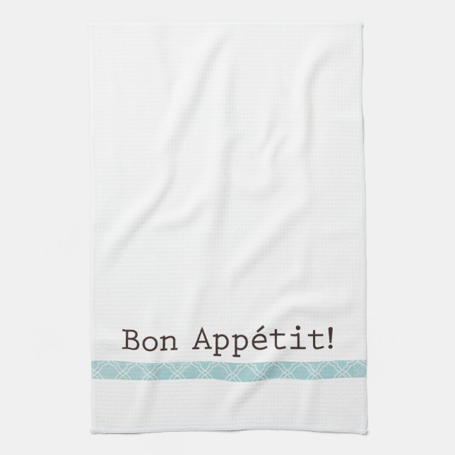 Bon Appétit Torchon Serviette de cuisine (Vertical)