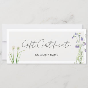 Bon cadeau Boho Business Logo
