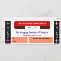 Bon cadeau de voyage Babylon