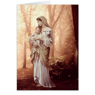 Bon catholique religieux de berger de Mary Jésus