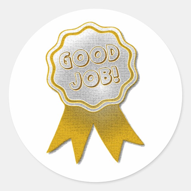 BON EMPLOI GOLD RIBBON STICKERS (Devant)