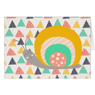 Bon escargot sur les triangles