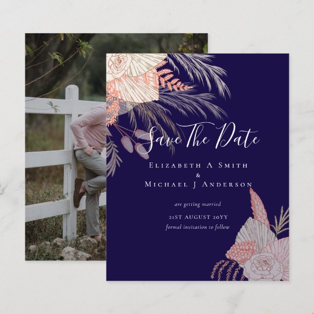 BON MARCHÉ Photo Enregistrer Dates PAMPAS GRASS Te (Devant / Derrière)