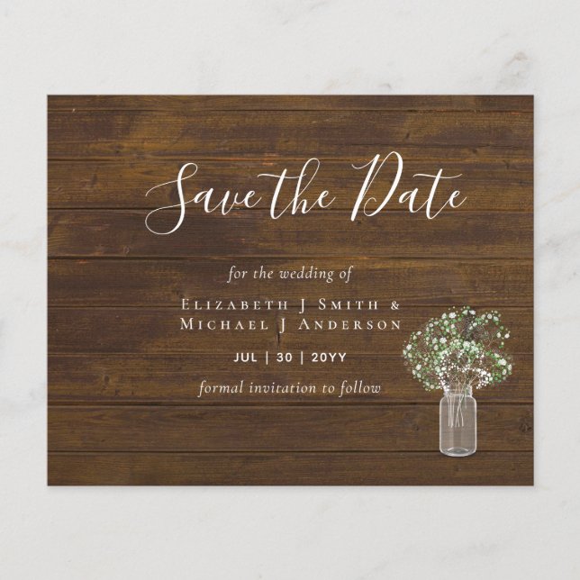 BON MARCHÉ Photo Enregistrer Dates Russe Gypsophil (Devant)