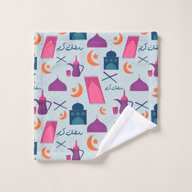 Bon Motif du Ramadan (Gant de toilette)
