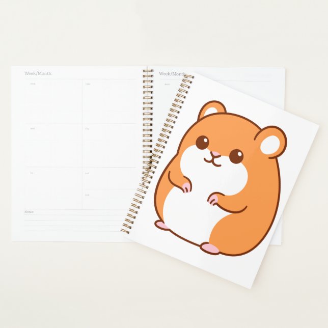 Bon planificateur Hamster (Devant avec enveloppe)