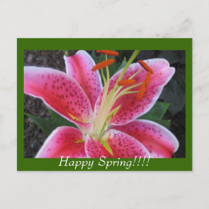 Bon Printemps ! ! Carte postale