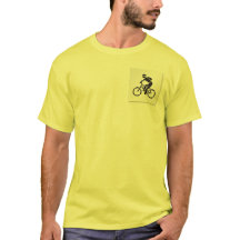 Bon T-shirt à enfiler pour une balade à vélo.