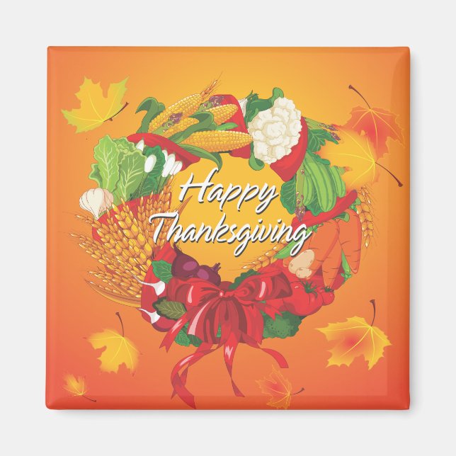 Bon thanksgiving 6 aimant (Devant)