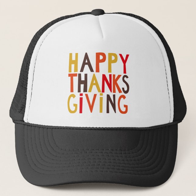 BON THANKSGIVING ! Casquette Trucker (Devant)