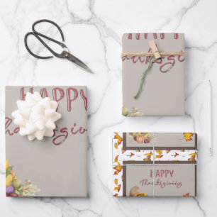 Bon thanksgiving Cornucopia Panier Feuilles d'auto