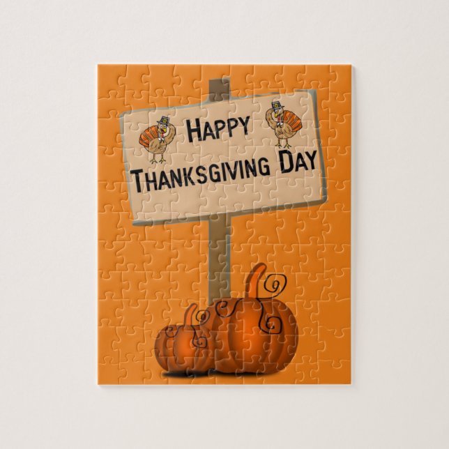 Bon thanksgiving Day Jigsaw Puzzle (Vertical)