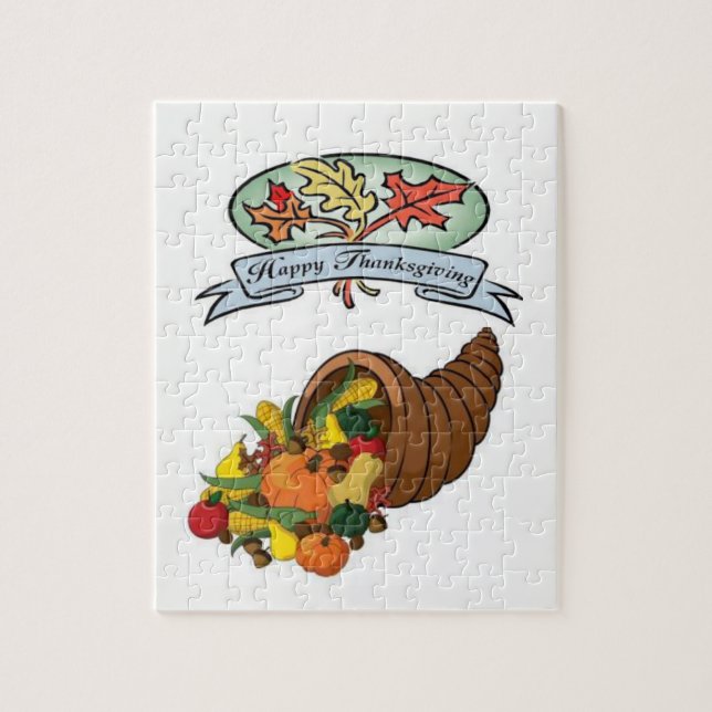 Bon thanksgiving Day Jigsaw Puzzle (Vertical)