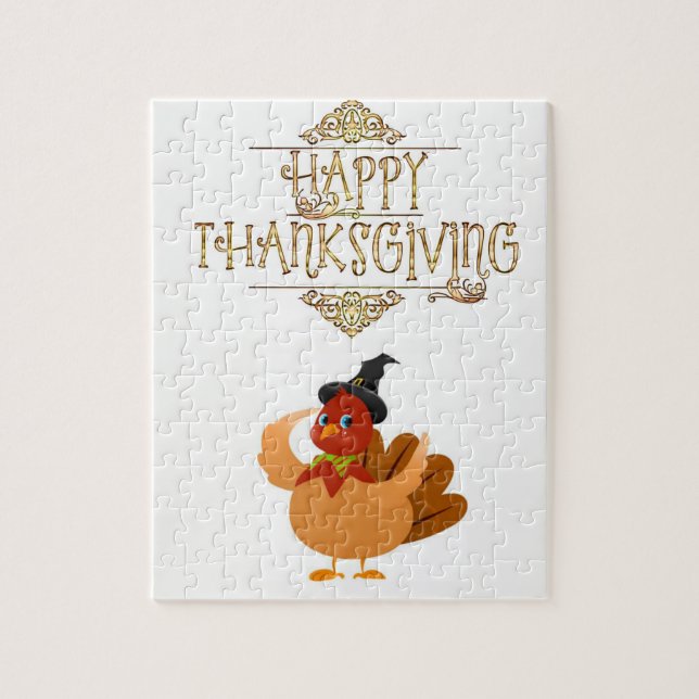 Bon thanksgiving Day Jigsaw Puzzle (Vertical)