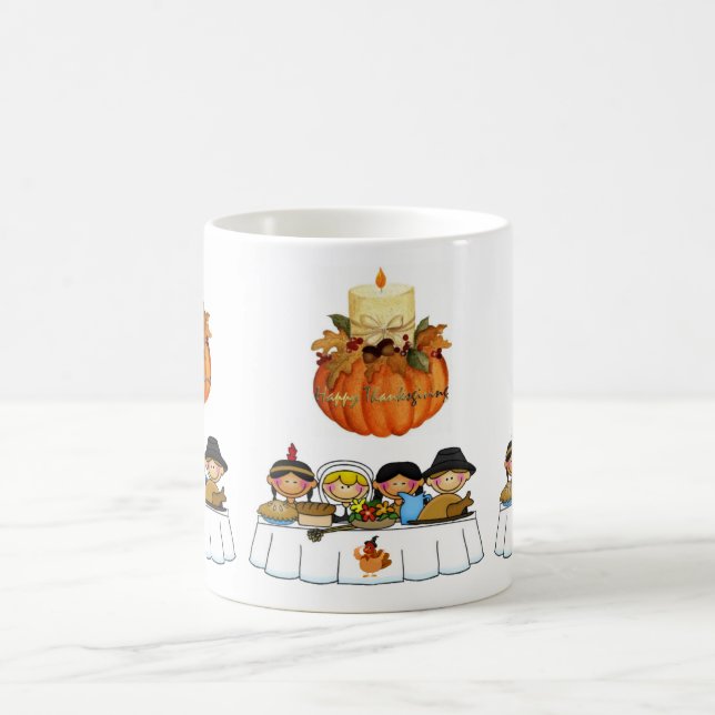 Bon thanksgiving Day Mugs (Centre)