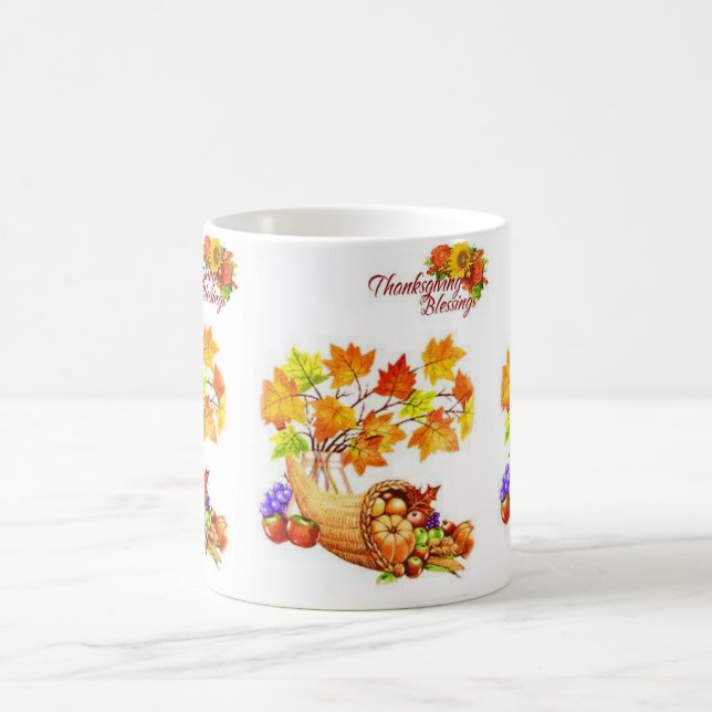 Bon thanksgiving Day Mugs (Centre)