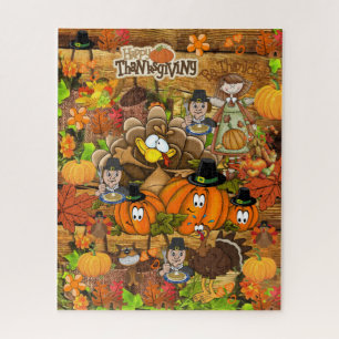 Bon thanksgiving des puzzles