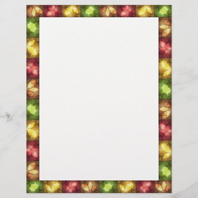 Bon thanksgiving Grunge Feuille - En-tête (Devant)