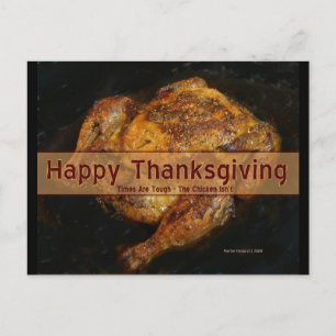 BON THANKSGIVING II Carte postale Blue Beach Son