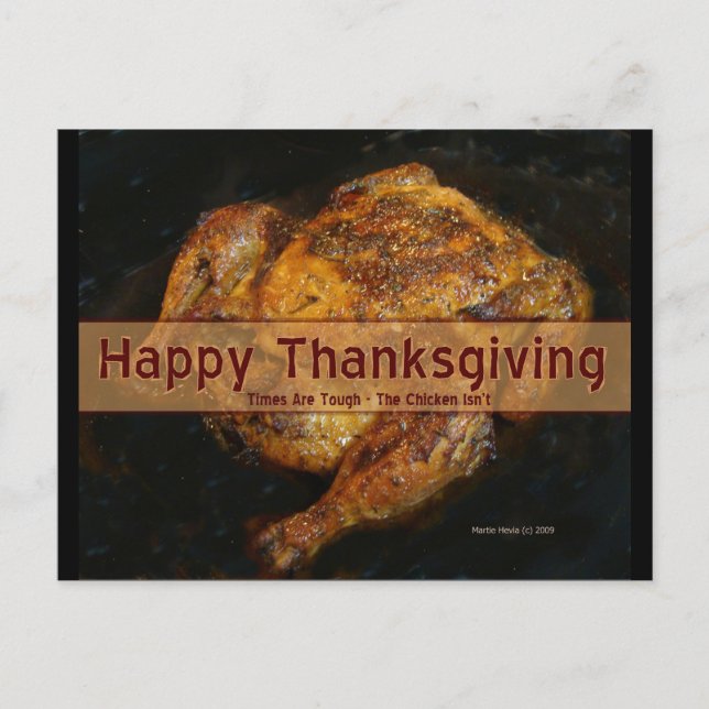 BON THANKSGIVING II | Carte postale Blue Beach Son (Devant)