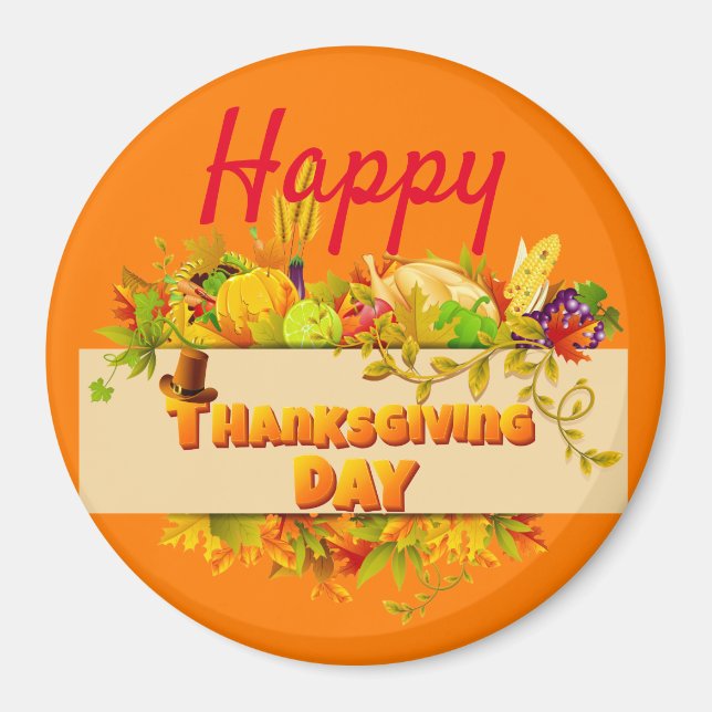 Bon thanksgiving meilleur aimant (Devant)
